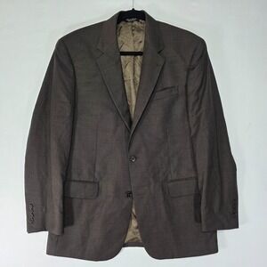 JOS A BANK 2B Signature Men's Sport Coat Blazer Two Button‎ Brown Wool Size 40R